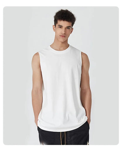 Premium Herren Tanktop Aus Reiner Baumwolle Stabil Für Hartes Training