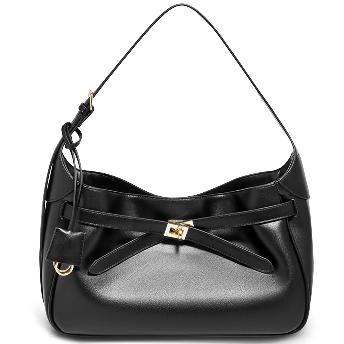Damen Schultertasche aus Kunstleder mit großer Kapazität
