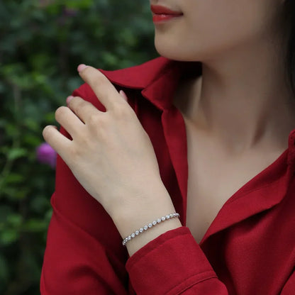 Damen-Armband mit 2,8ct Moissanit