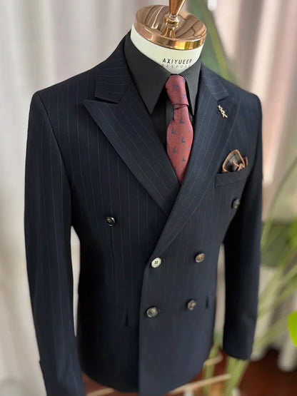 Eleganter Herrenanzug in Weiß – Slim Fit mit Blazer, Weste und Hose für Hochzeit oder Party