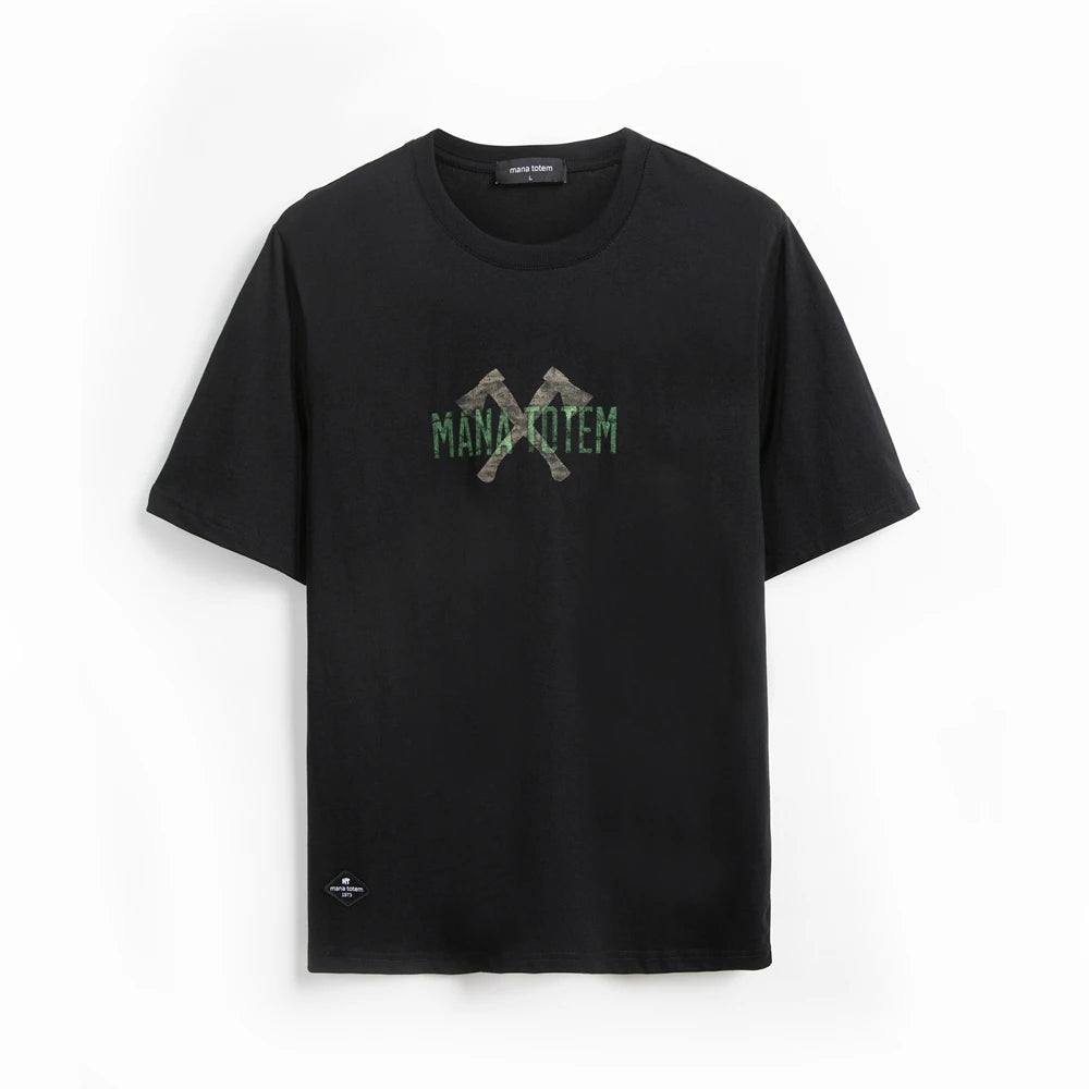 Premium Herren T-Shirt Aus 100% Baumwolle Mit AX Print