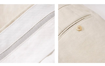 Eleganter Herrenanzug aus Wolle im Slim-Fit mit Einreiher-Design in Khaki, Braun, Grau und Dunkelblau – ideal für Hochzeiten und festliche Anlässe.