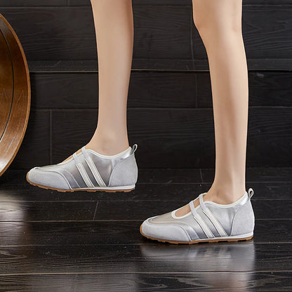 AIYUQI 2025 neue frauen flache Dexun schuhe Nicht-slip flache Mary Jane weibliche Schuhe Große größe ballett Turnschuhe für frauen