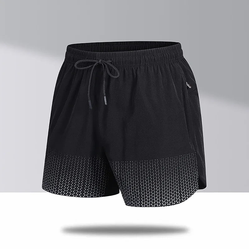 Leichtes Herren-Sommer-Set mit kurzen Ärmeln und Shorts – ideal für Sport und Freizeit