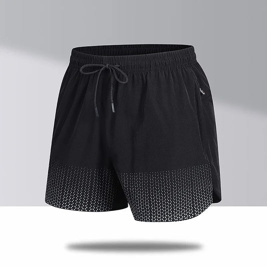 Leichtes Herren-Sommer-Set mit kurzen Ärmeln und Shorts – ideal für Sport und Freizeit