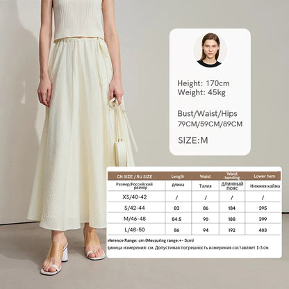 Eleganter grauer Midirock für Damen – gerade geschnitten und ideal fürs Büro