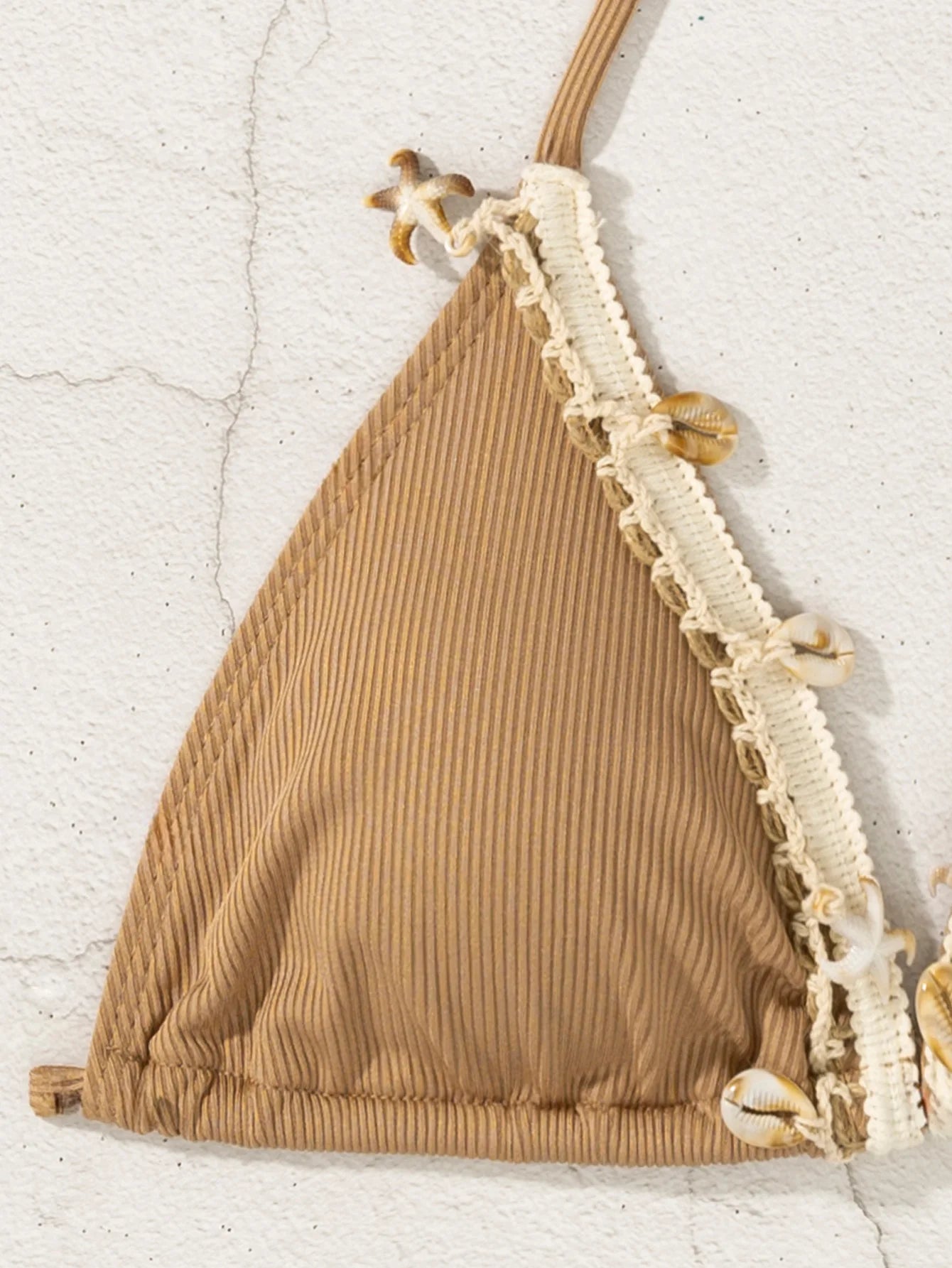 Gestreifter Push-up-Bikini für Damen – Sexy Badeanzug im brasilianischen Stil für Strand und Pool