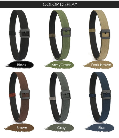 VATLY Casual Tactical Gürtel Herren Nylon Rigid Military Shooting Sports