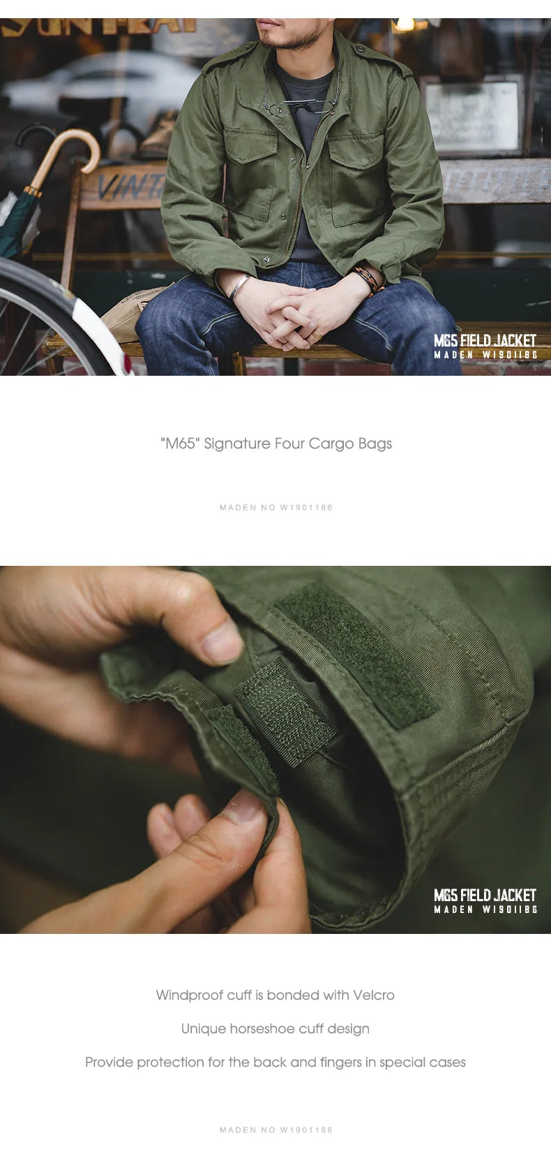 Herren Feldjacke Grüne Vintage-Armeejacke Lässige Windjacke Reverskragen Taschen Mantel