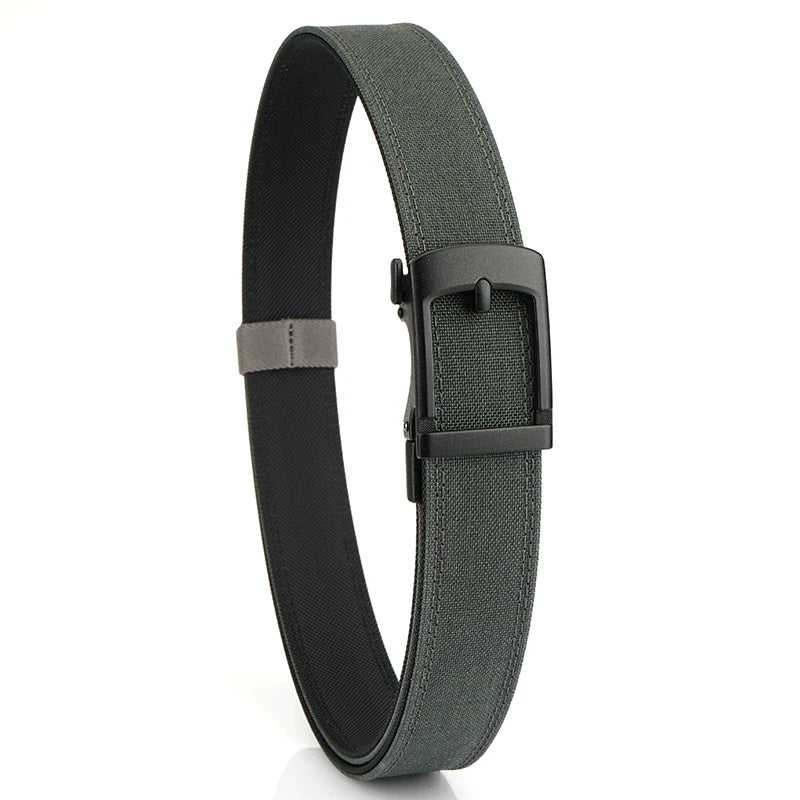 VATLY EDC Casual Gürtel Herren Nylon Rigid Military Automatik-Schnalle