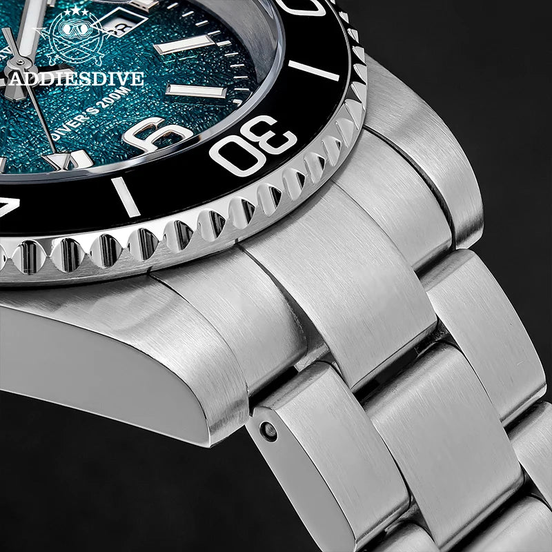 Herren-Taucheruhr 41 mm mit BGW9-Leuchtzeigern und 20 Bar