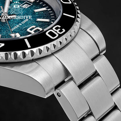 Herren-Taucheruhr 41 mm mit BGW9-Leuchtzeigern und 20 Bar