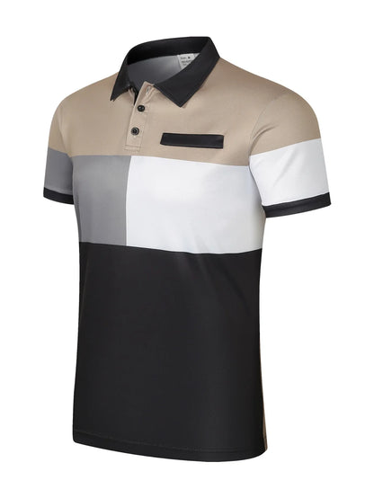 Hochwertiges Herren-Poloshirt mit Reverskragen und kurzen Ärmeln – hautfreundlich, atmungsaktiv und vielseitig für den Sommer