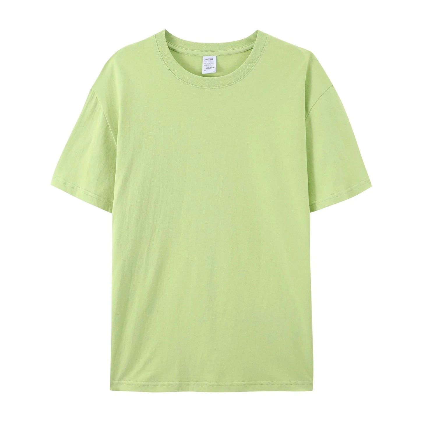 Herren Baumwolle T Shirt Leichter Oversize Schnitt Casual Sommer