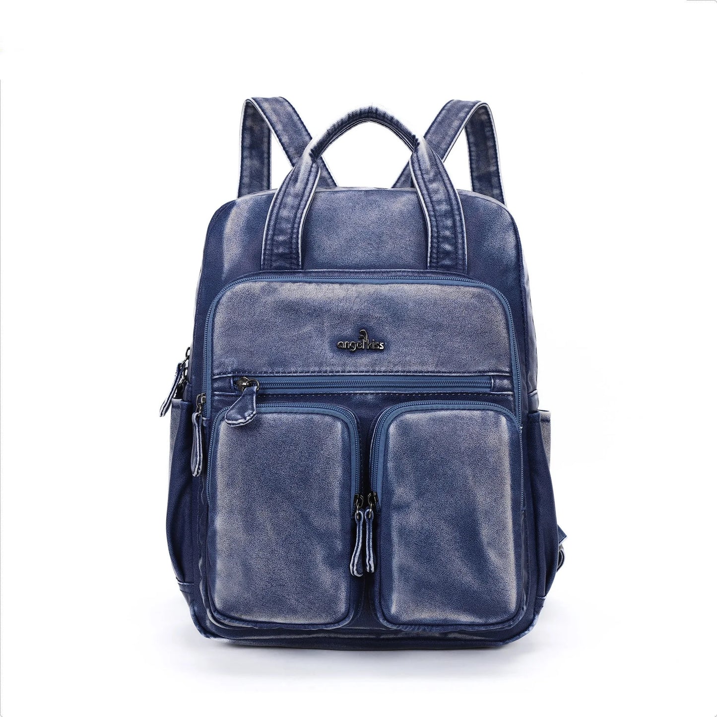 Unisex Schulrucksack Großes Fassungsvermögen mit Mehrfachtaschen und weichen Schultergurten für Alltag und Schule