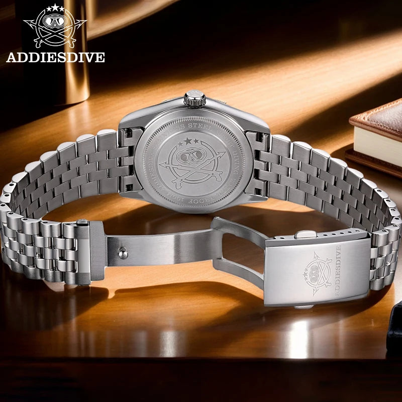 Herren-Quarzuhr mit Jubilee-Armband und Saphirglas