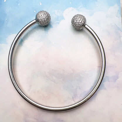 Damen-Armband Discokugel Glamour aus Sterlingsilber