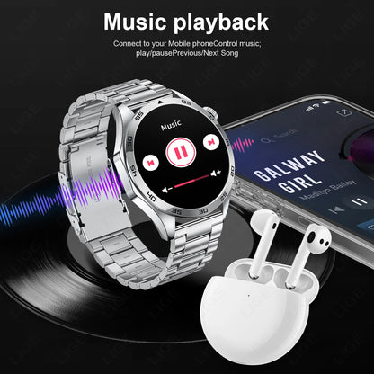 LIGE Für XIAOMI EKG Micro Körperliche Untersuchung Smartwatch Bluetooth Anruf Blutdruck Herzfrequenz Sport Fitness Smart Uhren