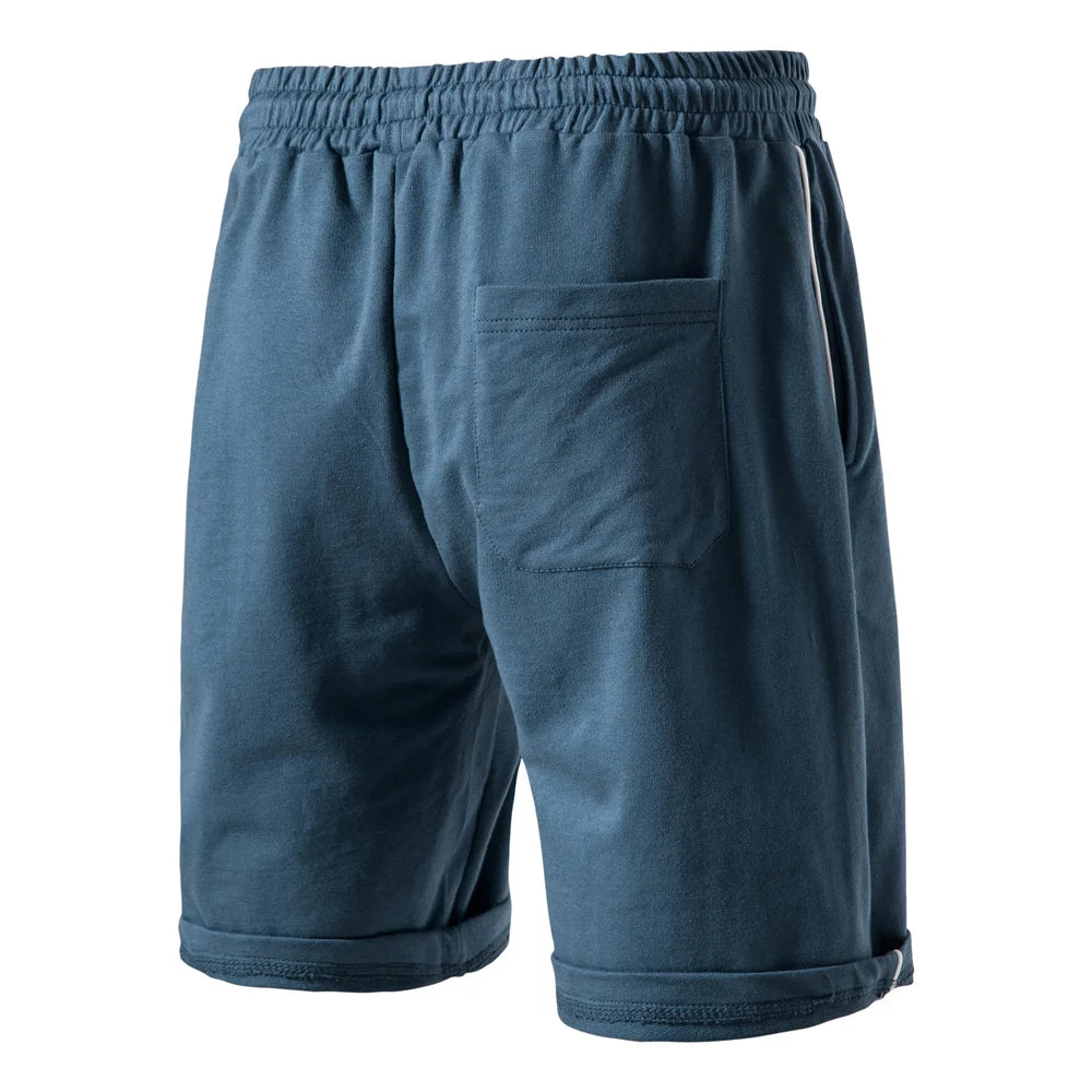 Männer Jogginghose Shorts aus 100 Prozent Baumwolle für Casual Sport und Fitness