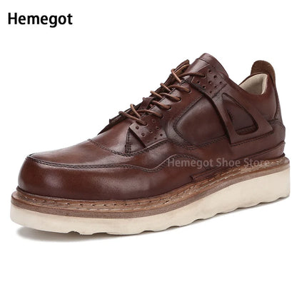 Schnürschuhe aus Echtleder für Herren – klassisch & bequem