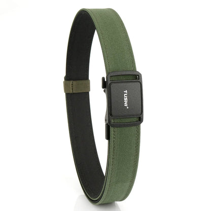 Herren-Gürtel aus Nylon mit Automatischer Schnalle Robuster Taktischer Gürtel für Arbeit und Outdoor