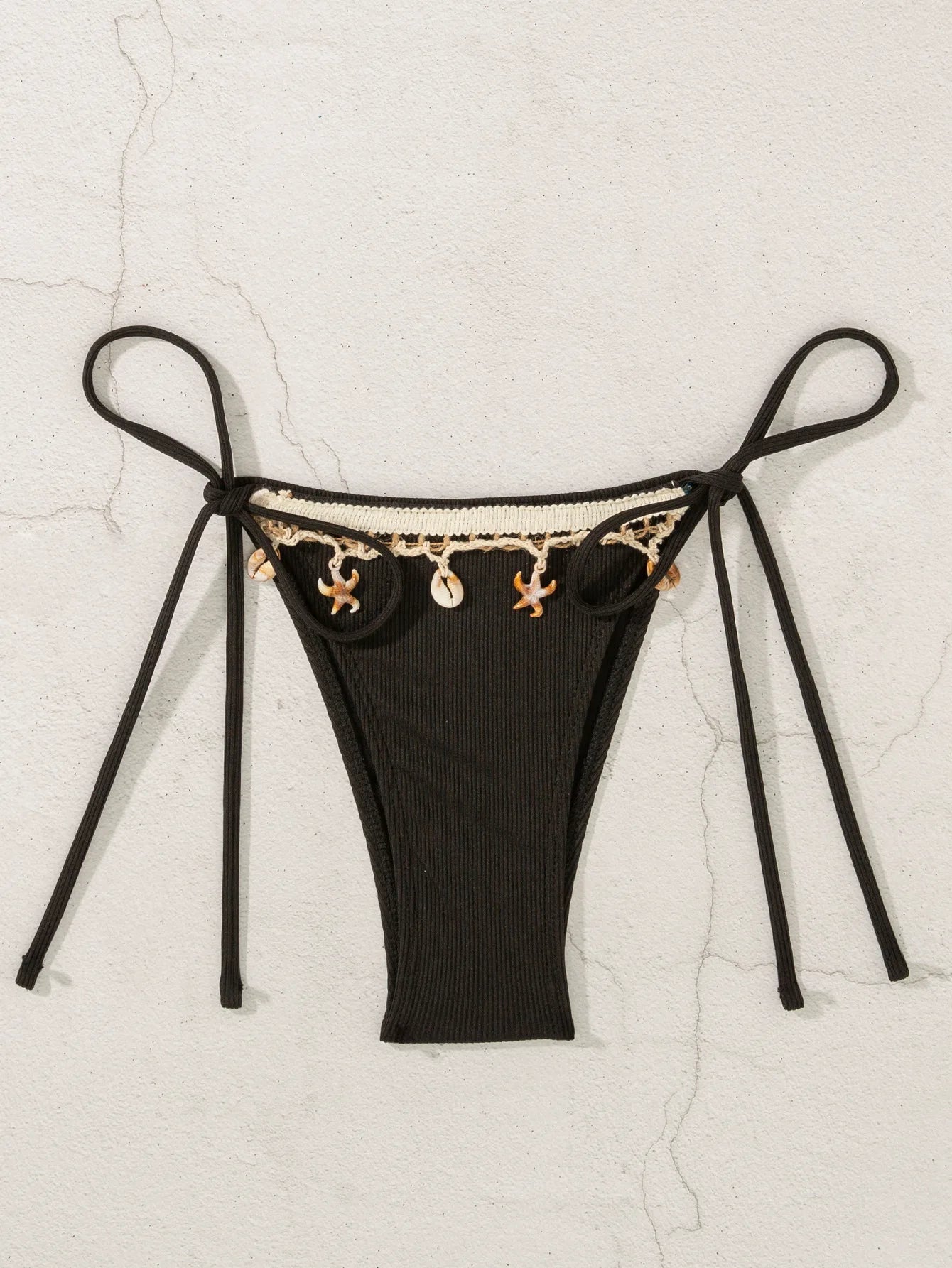 Gestreifter Push-up-Bikini für Damen – Sexy Badeanzug im brasilianischen Stil für Strand und Pool