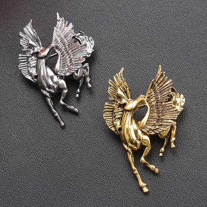 Brosche Pferd Metall Pin Schmuck Accessoire Geschenk Damen Herren