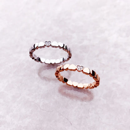 Damen-Ring Love Hearts romantisch aus Sterlingsilber