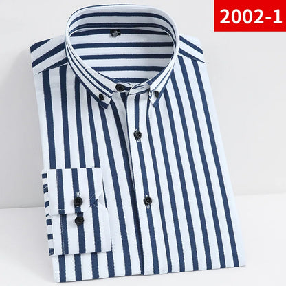 Herren Kurzarmhemd aus hochwertigem Material mit lässigem Schnitt und klassischem Reverskragen – ideal für Frühling und Sommer.