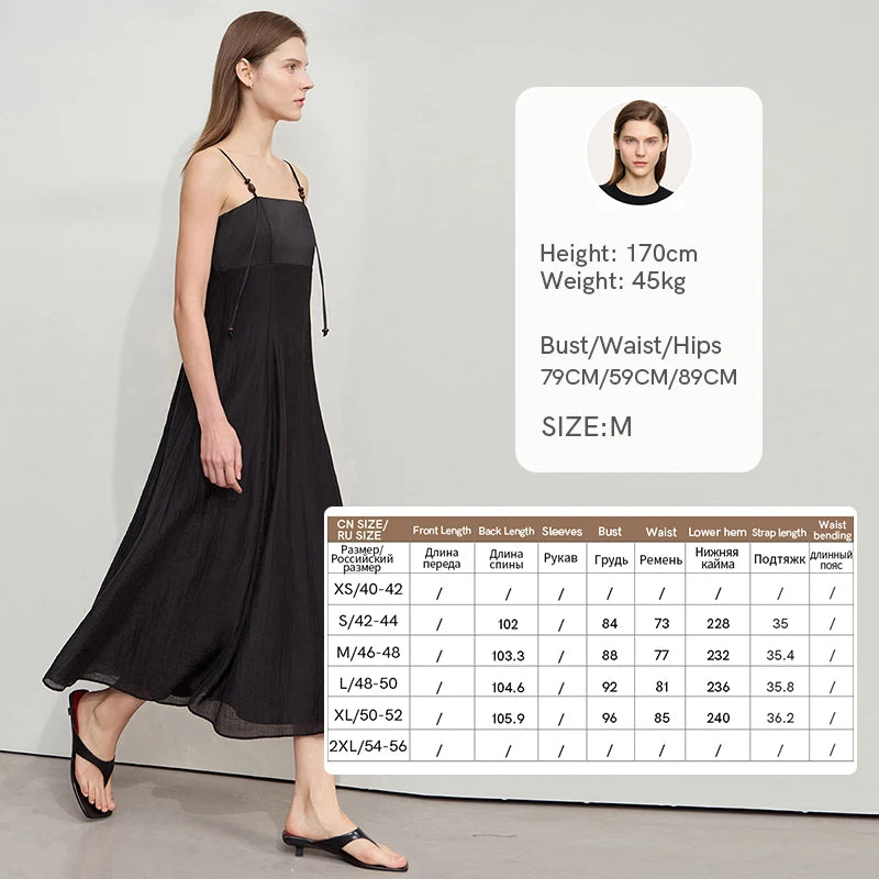 Elegantes Damen Cami Kleid In Leichter Form Für Sommer