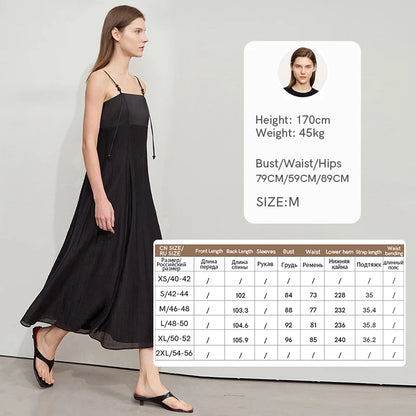 Elegantes Damen Cami Kleid In Leichter Form Für Sommer