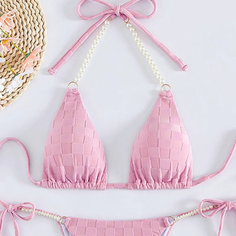 Sexy Bikini-Set für Damen mit Push-up-Effekt – Perfekt für Strand und Pool