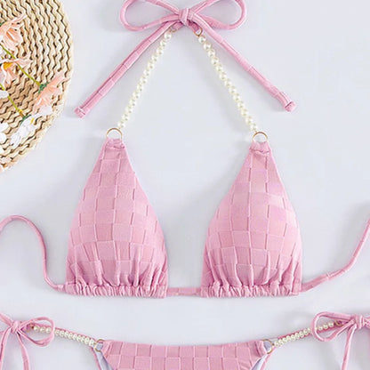 Sexy Bikini-Set für Damen mit Push-up-Effekt – Perfekt für Strand und Pool