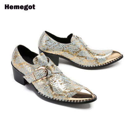 Elegante Herren-Loafer mit dicker Sohle – stilvoll & komfortabel