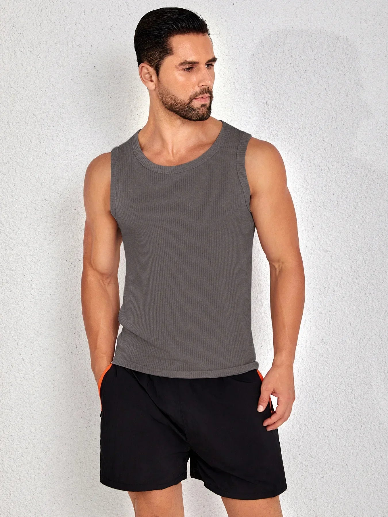 Ärmellose Herren-Sommerweste – Slim Fit und atmungsaktiv für Sport und Freizeit