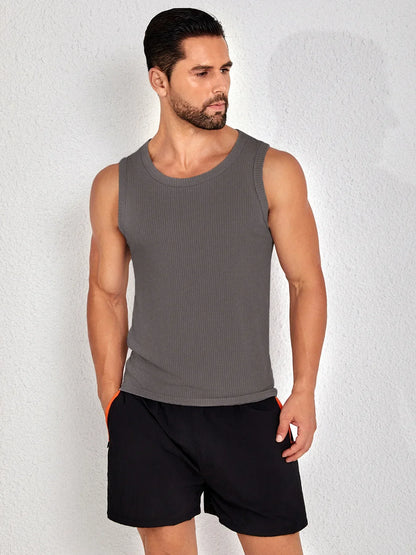 Ärmellose Herren-Sommerweste – Slim Fit und atmungsaktiv für Sport und Freizeit