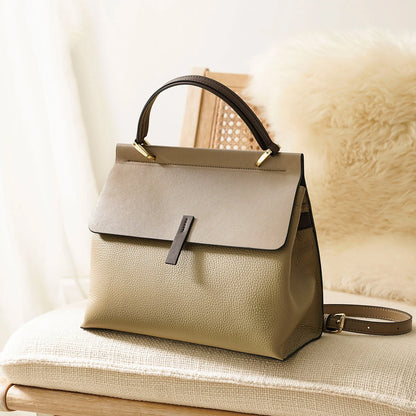 Office Damen Handtasche aus Kuhleder