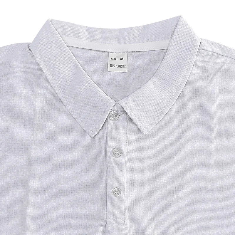Langärmeliges Herren-Poloshirt mit Waffelstruktur und Knopfleiste – ideal für Freizeit und Urlaub