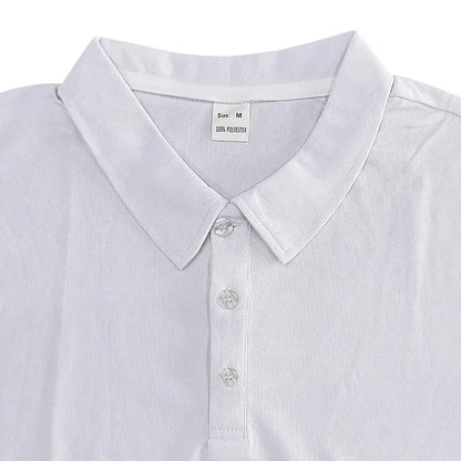 Langärmeliges Herren-Poloshirt mit Waffelstruktur und Knopfleiste – ideal für Freizeit und Urlaub