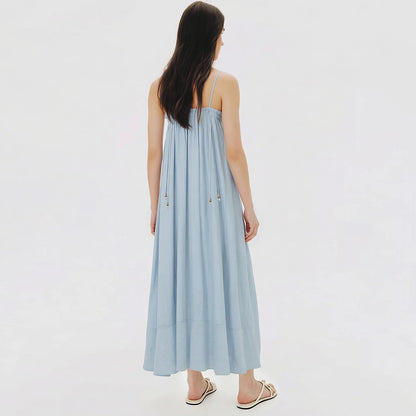 Stylisches Damenkleid Mit Rüschen Elegant Leicht Für Urlaub