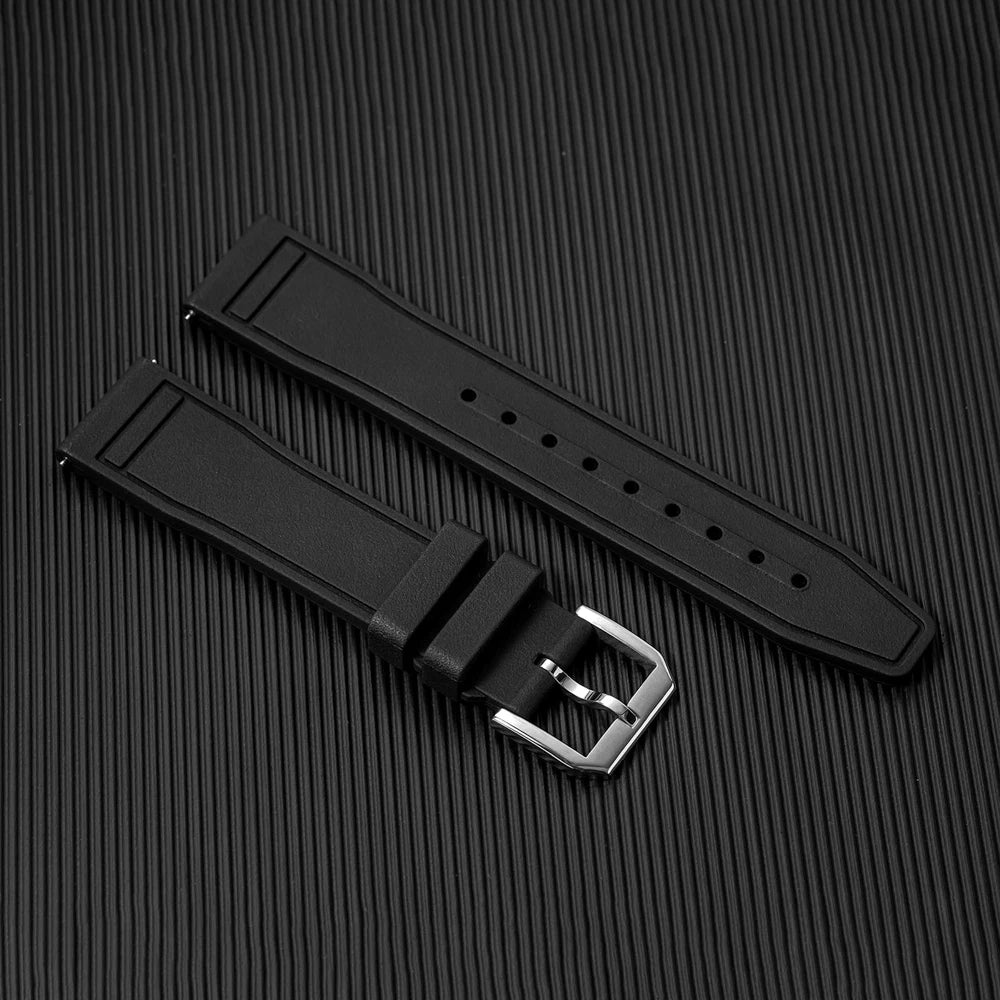 Uhrenarmband aus Fluorkautschuk 20 mm - Universal-Ersatzband