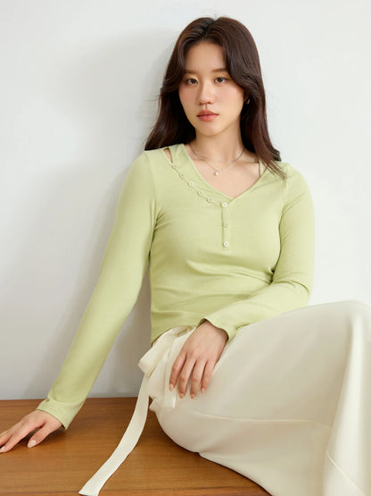 Kurzarm-Bluse mit Spitzenstickerei und Hohldesign – ideal für den Sommer und den Büroalltag