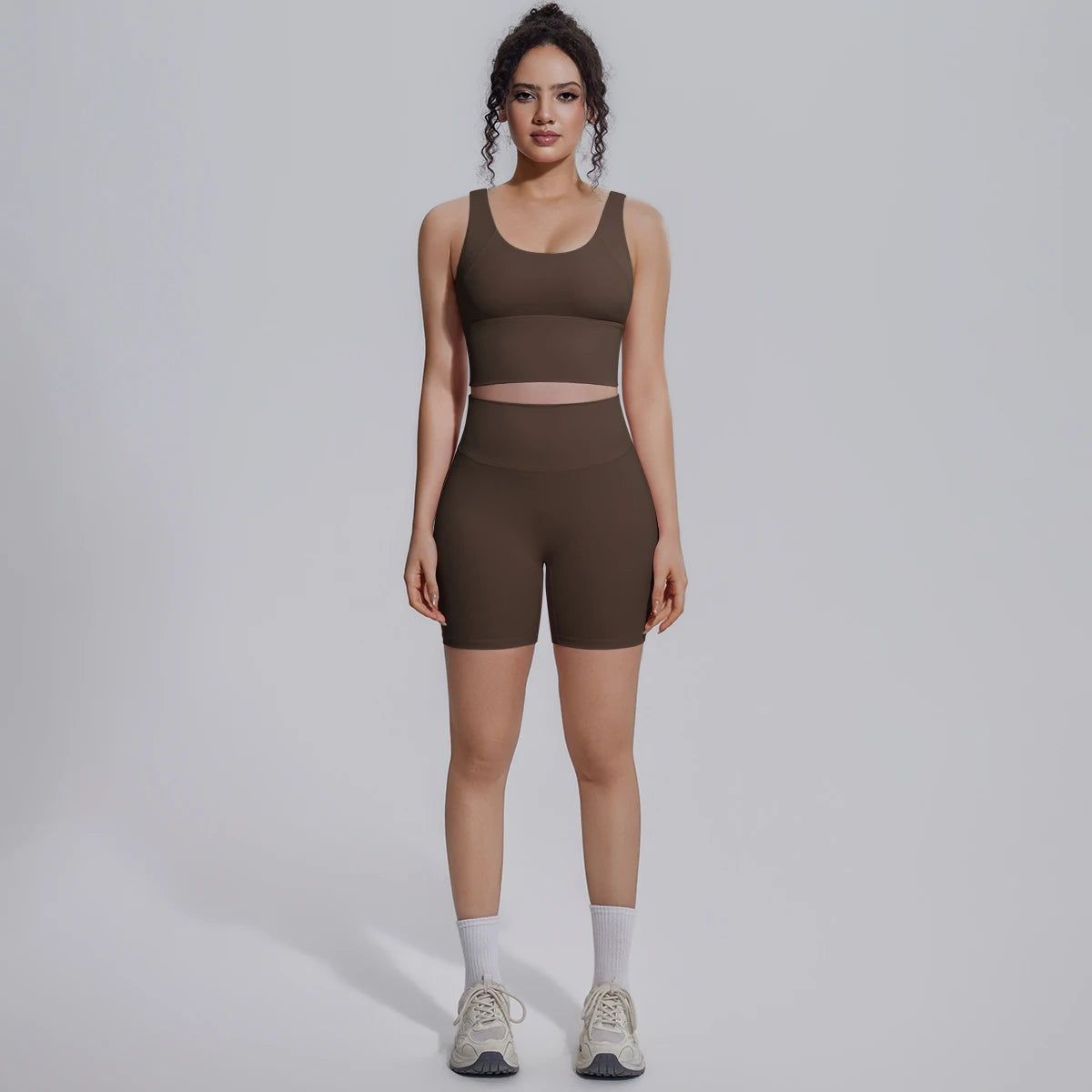 Damen Yoga Set Schnell Trocknend Hüfthebenset