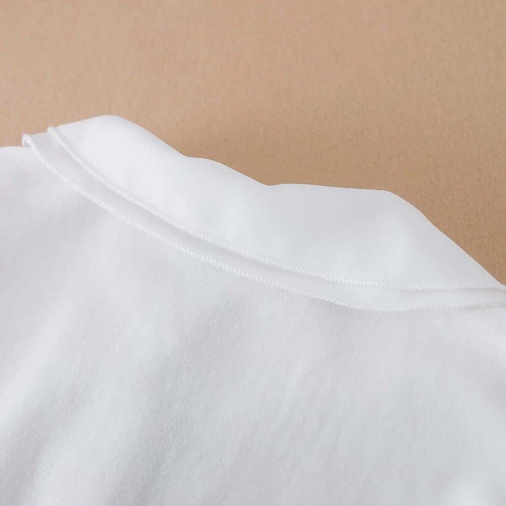 Mädchen Schul hemd Frühling Herbst Schuluniform Kinder Langarm Kinder Blusen Mädchen weiße Top Kleidung