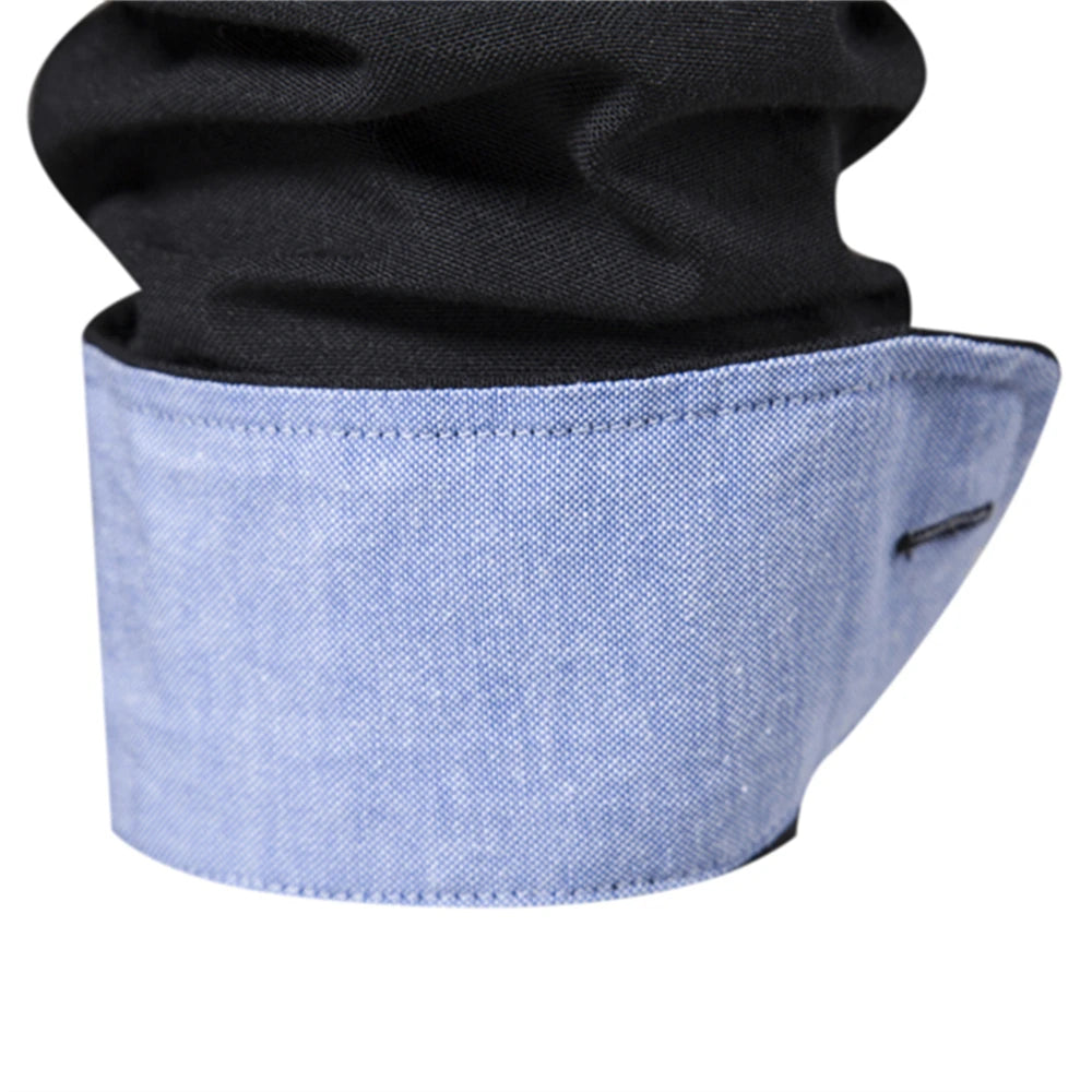 Herren Oxford Hemd aus Baumwolle mit langen Ärmeln für Casual-Look