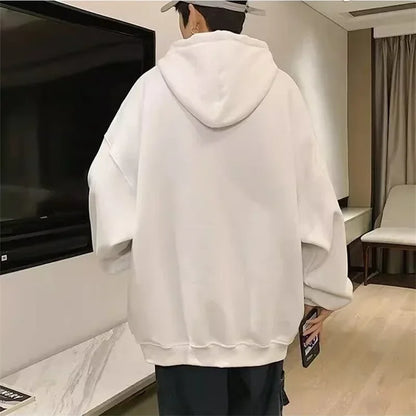 Herbst Brief Gedruckt Pullover Hoodies Männer der 2025, Neue Langarm Mit Kapuze Sweatshirt Casual Baumwolle Fleece Y2K Streetwear Hoody