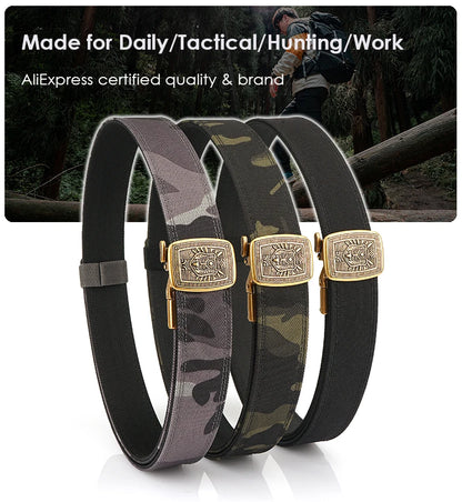 VATLY Retro Rigid Tactical Gürtel Herren Nylon Schnellverschluss Duty Hose