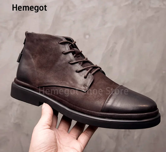 Stilvolle Herren-Schuhe aus Leder – klassisches Design & hoher Tragekomfort