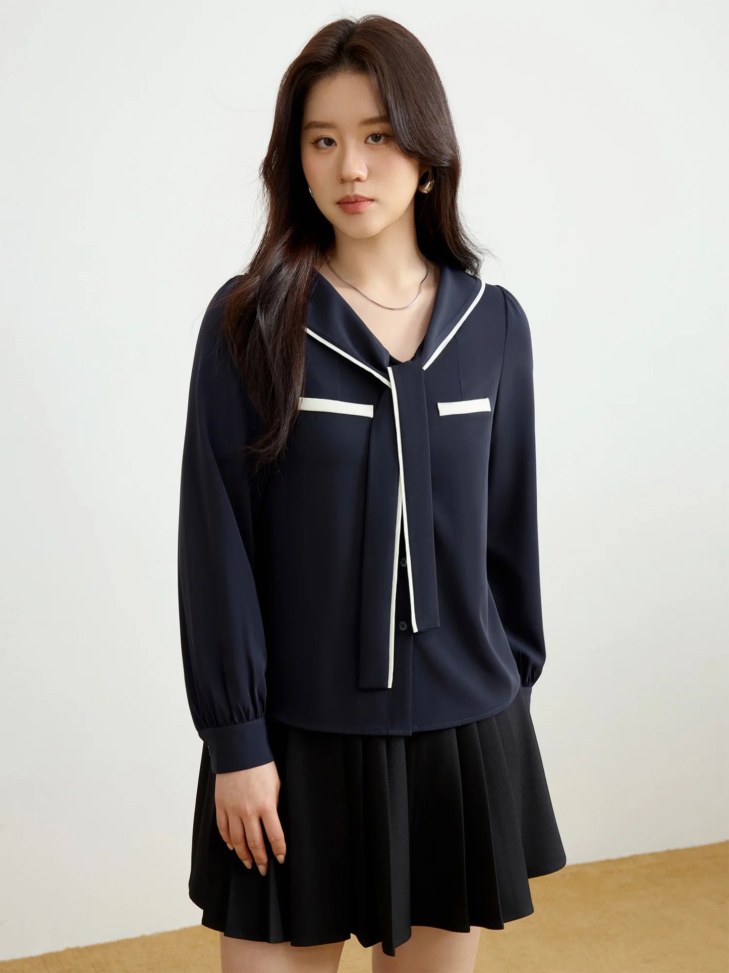 Romantisches Damen-Set im neuen chinesischen Stil: Cardigan-Weste und lockeres, vielseitiges Freizeithemd