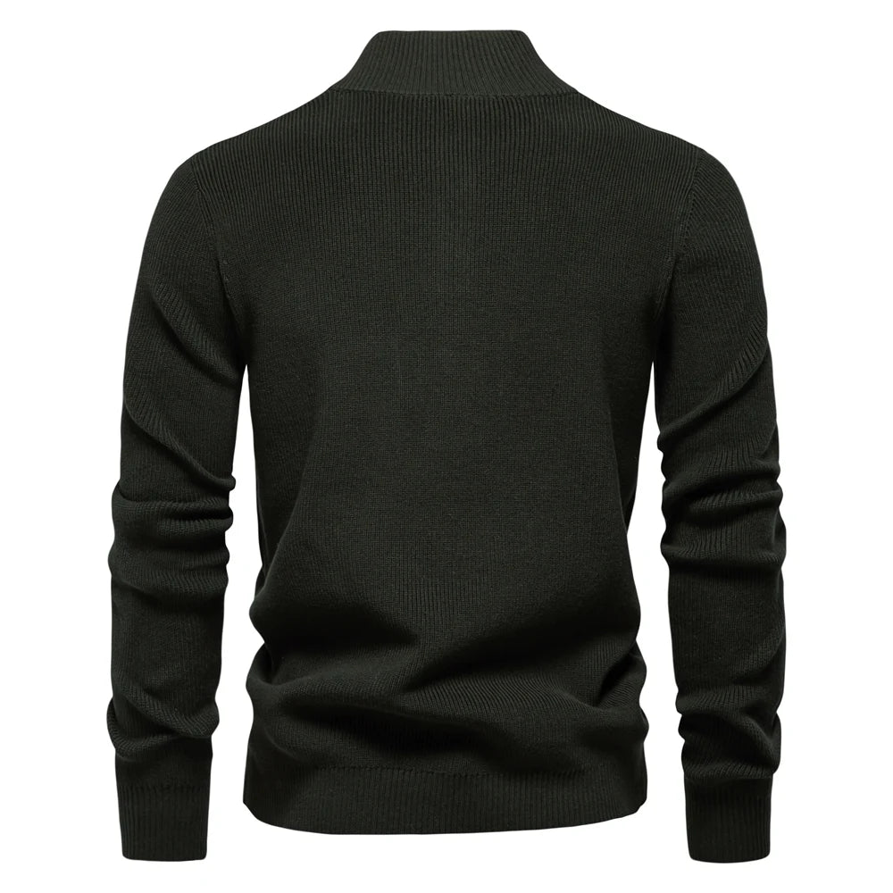Herren Pullover im lässigen Stil mit Rollkragen für Herbst und Winter